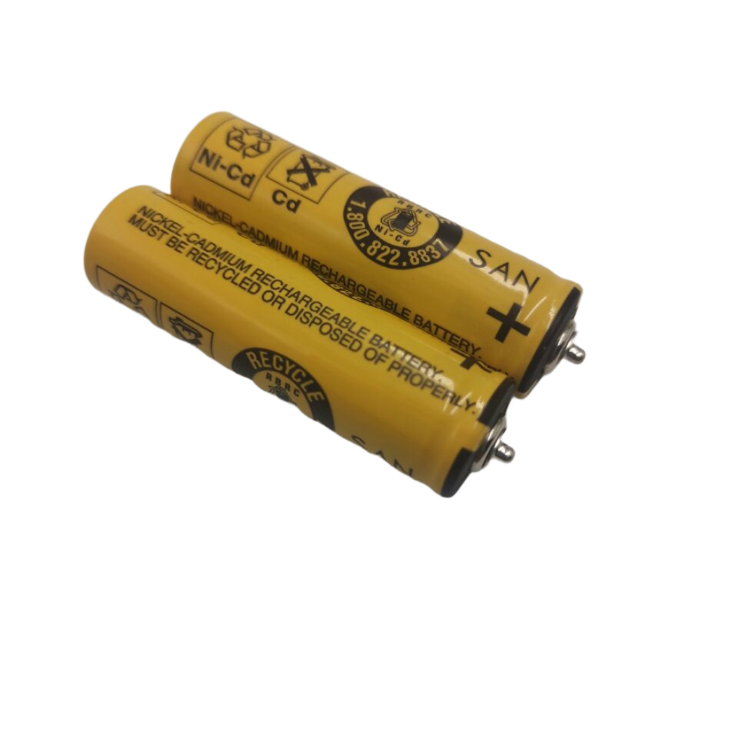 Batería para afeitadora eléctrica Braun HR-AAUV W809, 140, 3000, 5685, 150S-1, 1,2 V, Ni-MH, para FDK, 2 unidades