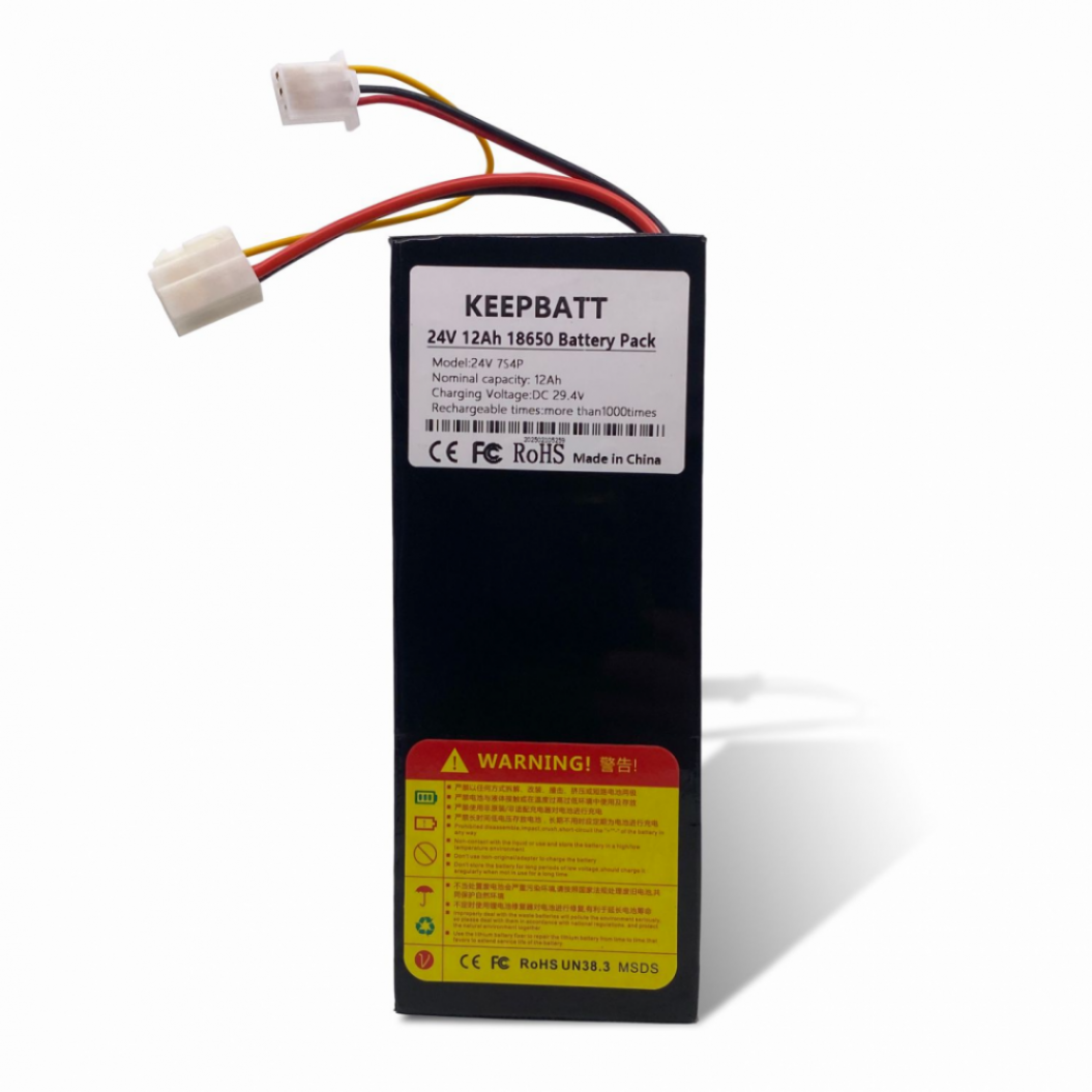 KEEPBATT 25.2V 12Ah Replacement Battery For EV Rider TranSport M HEARTWAY EBP21A071C1 Battery