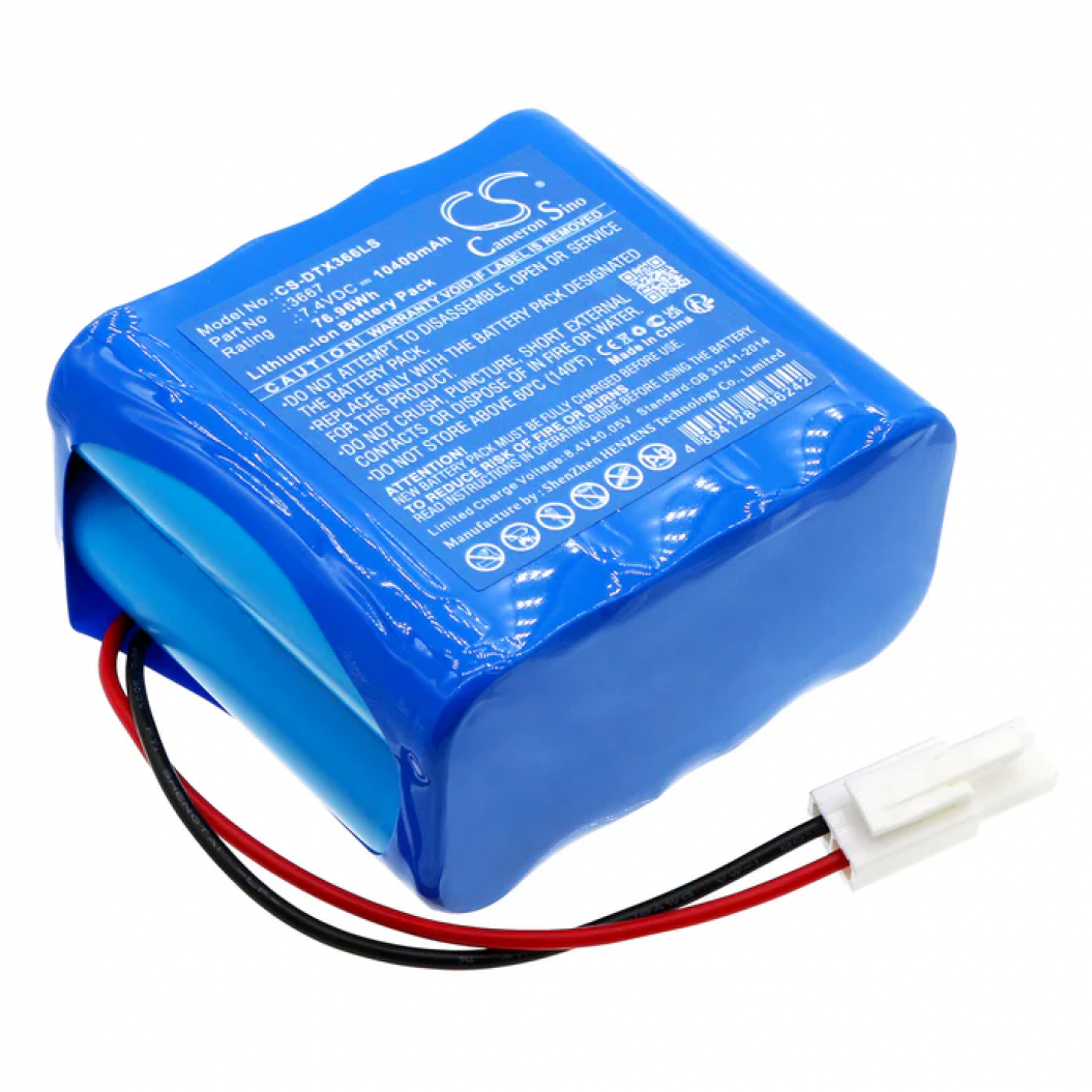 7.4V 10.4Ah Replacement Battery For Dotlux 3666-060120 Emergency Light