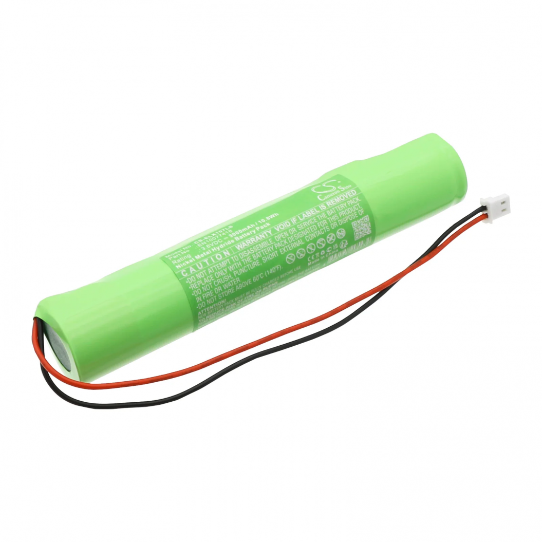 3.6V 3000mAh Replacement Battery For Esylux ELX LED Emergency Light