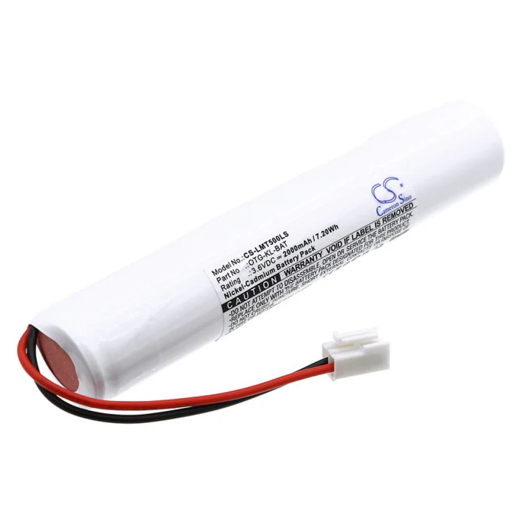 3.6V 2000mAh Replacement Battery For Lumenxl OTG-KL OTG-KL-1 OTG-EF-55 Emergency Light