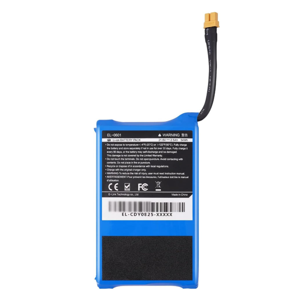 Batterie de remplacement 21,6 V 2,5 Ah pour trottinette électrique pour enfants E9 E9 Pro E9 Apex