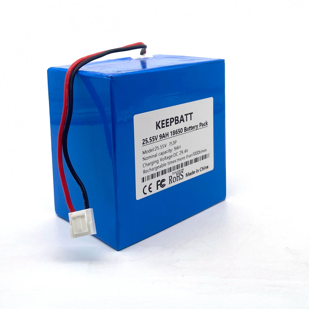 KEEPBATT Batería de Repuesto de 25.5V 7S3P 9Ah para el Limpiafondos Inalámbrico de Pared Aiper Seagull 3000