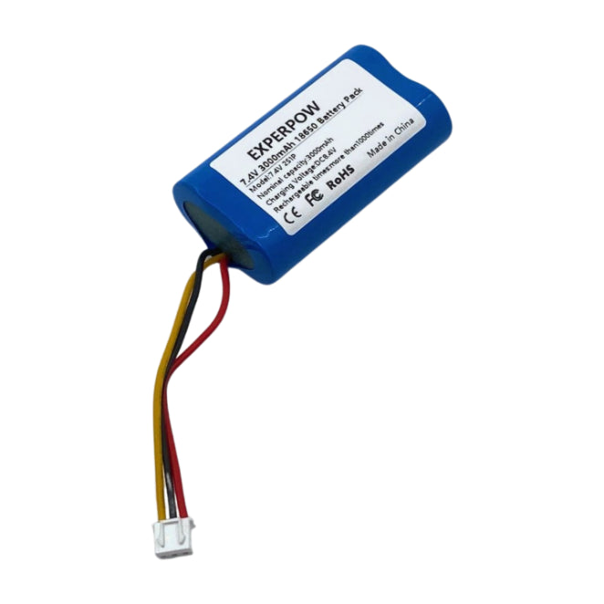 EXPERPOW NTC 7.4V 3000mah Replacement battery For Portable Blutooth Speaker XH2.54 3Pin