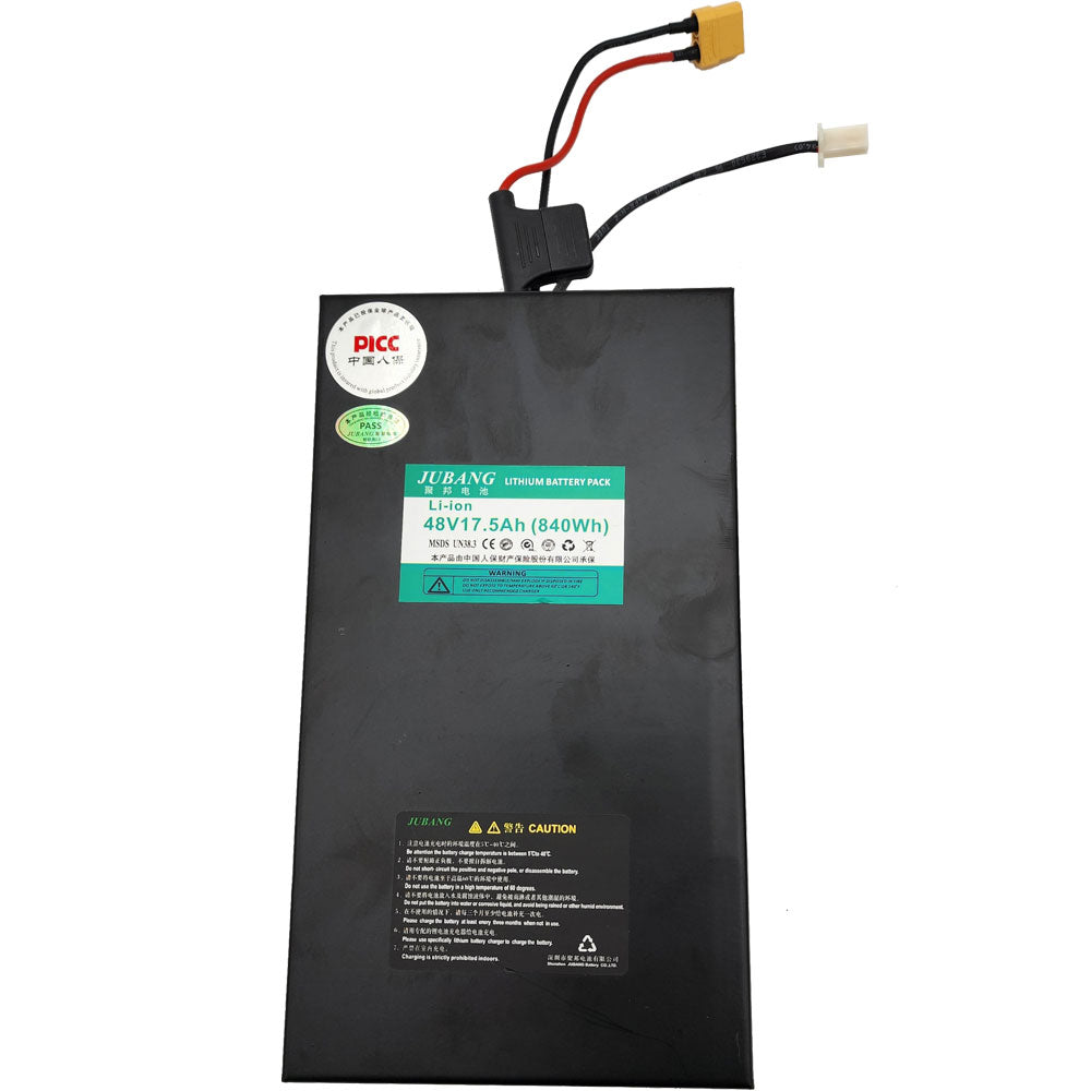 High Performance 48V 17.5Ah 1000W Replacemwnt Battery for MotoTec Trike E-Bike