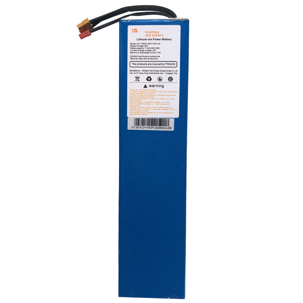 Fast Charging 36V 7.8Ah Replacement Battery Pack for MotoTec 853 Pro Electric Bike