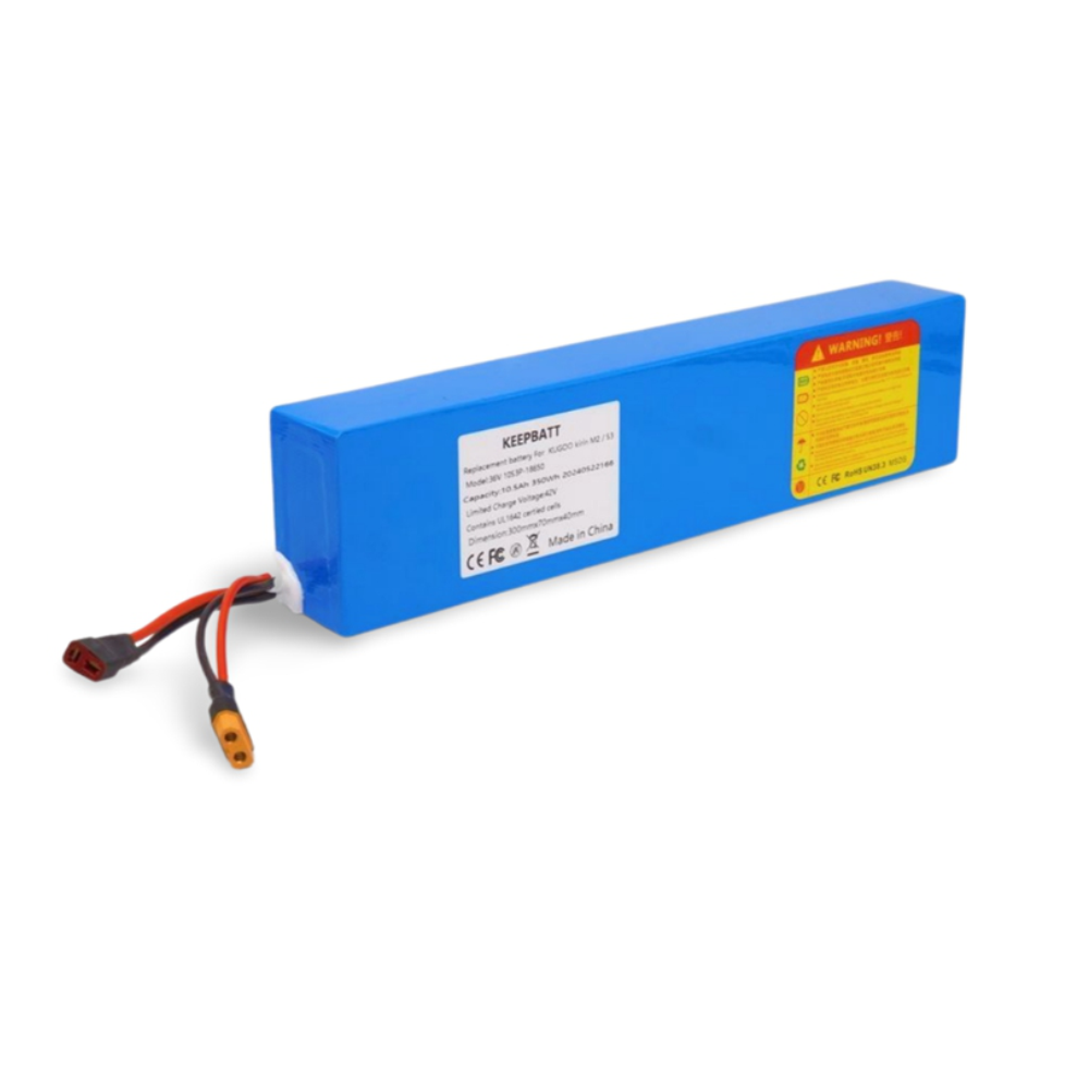 KEEPBATT Oplaadbare 18650 36V 7.5Ah E-Scooter 10S3P 350W Vervangende Batterij voor KUGOO KIRIN M2 / S3
