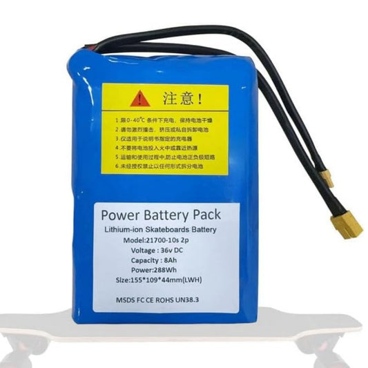 KEEPBATT 36V 8Ah Vervangingsbatterij voor Meepo V5ER MINI5 ER Elektrisch Skateboard