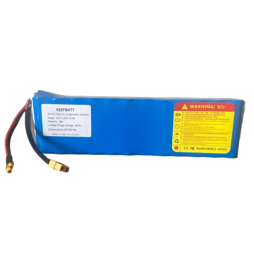 Fast Charging 44.4V 8Ah Replacement Battery For WowGo Pioneer 4 Pioneer X4 Electric Skateboard Longboard