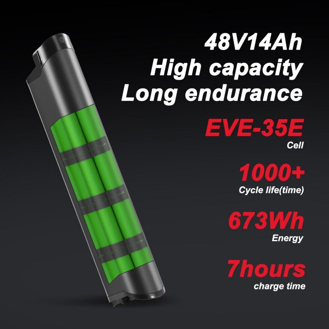 48V 14Ah 배터리 Aventon 500.2 500.3 500.3 Step-Through 전기 자전거용