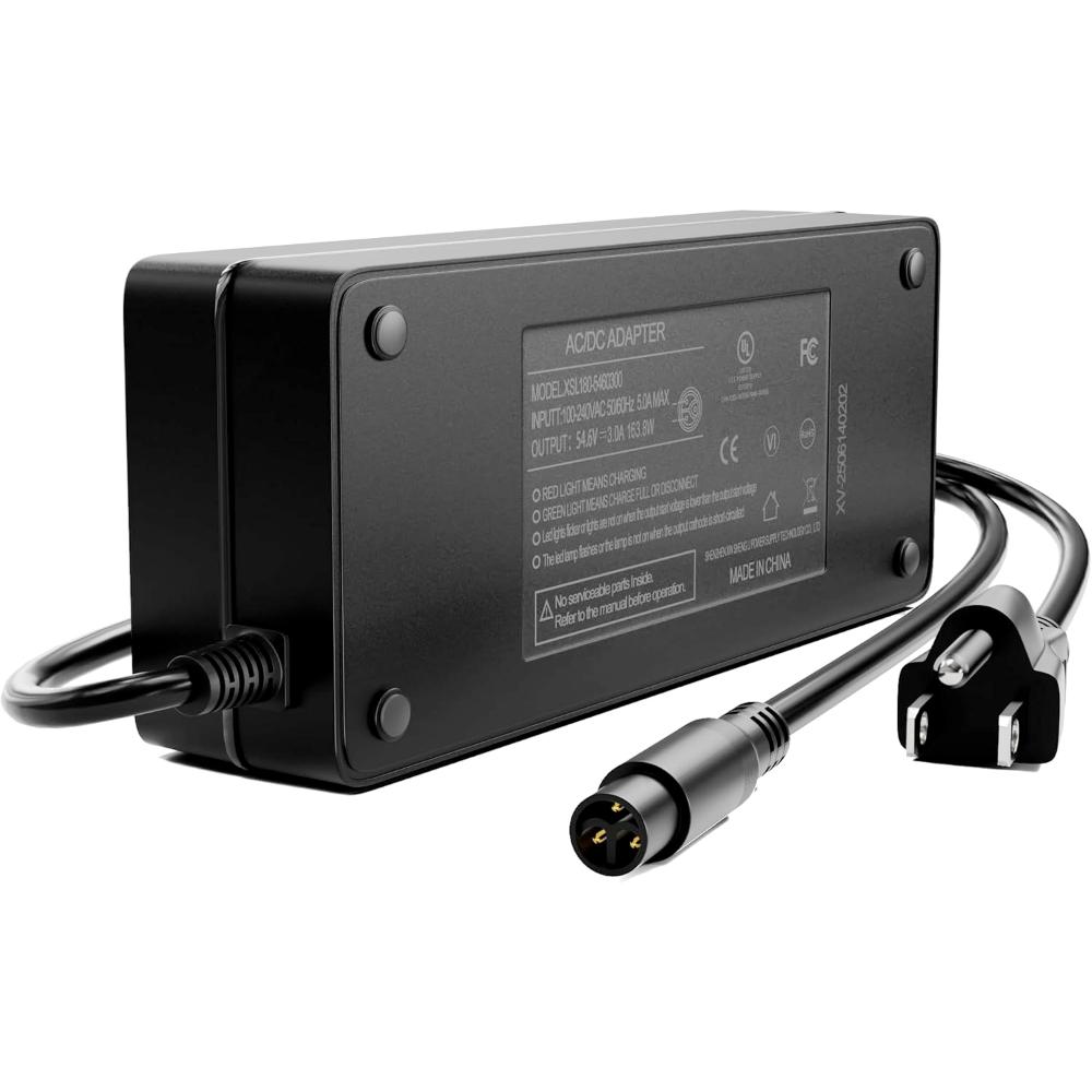 54.6V 3A Battery Charger Compatible With Super 73 Z/S/R-Series, Z Adventure, S2, RX Ebikes