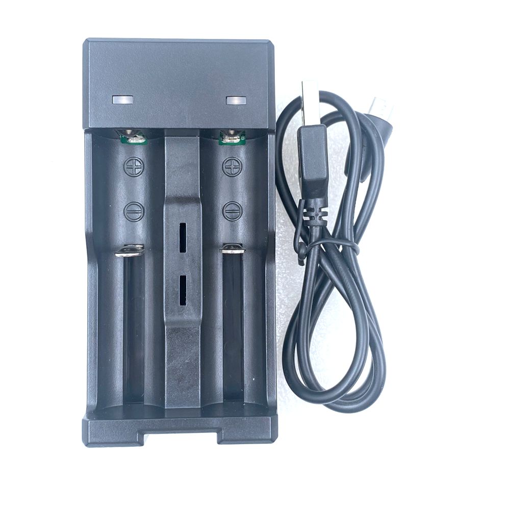 Chargeur de batterie KEEPBATT à 2 emplacements pour batteries rechargeables Li-ion NiMH NiCD