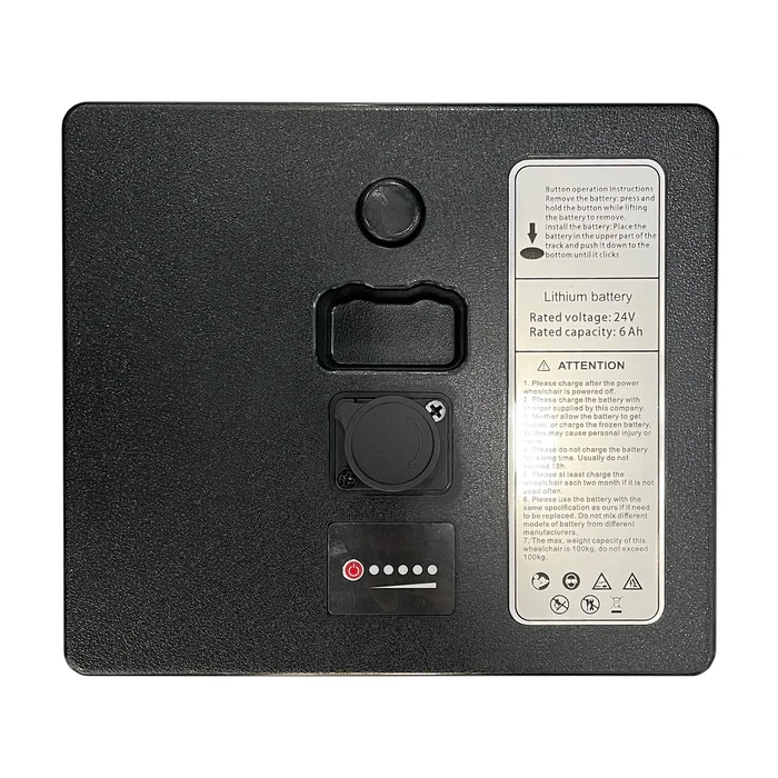 Premium 24V 6Ah Lithium Replacement Battery for Journey Air Power Chair