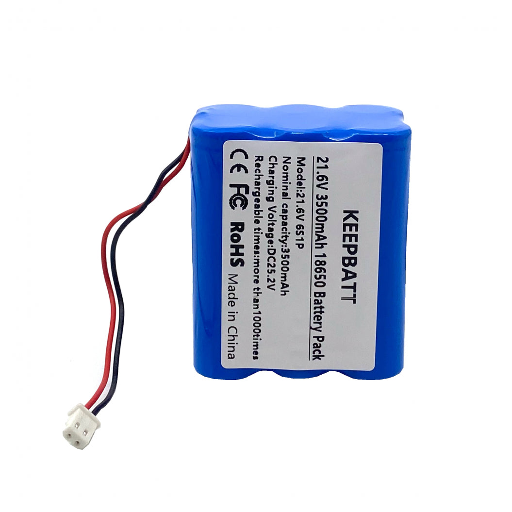KEEFBATT 21.6V 3500mAh Bateria de Substituição para Ventilador Geek Aire