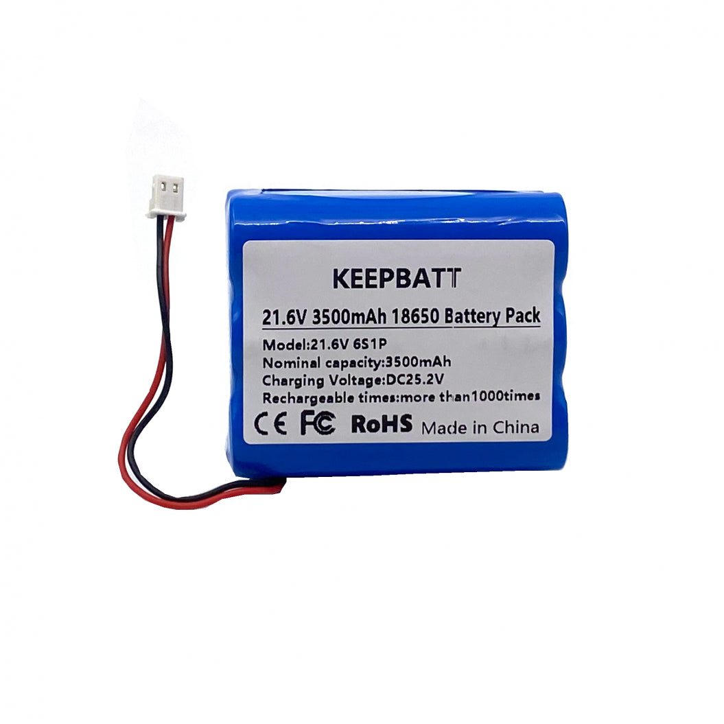KEEFBATT 21.6V 3500mAh Bateria de Substituição para Ventilador Geek Aire