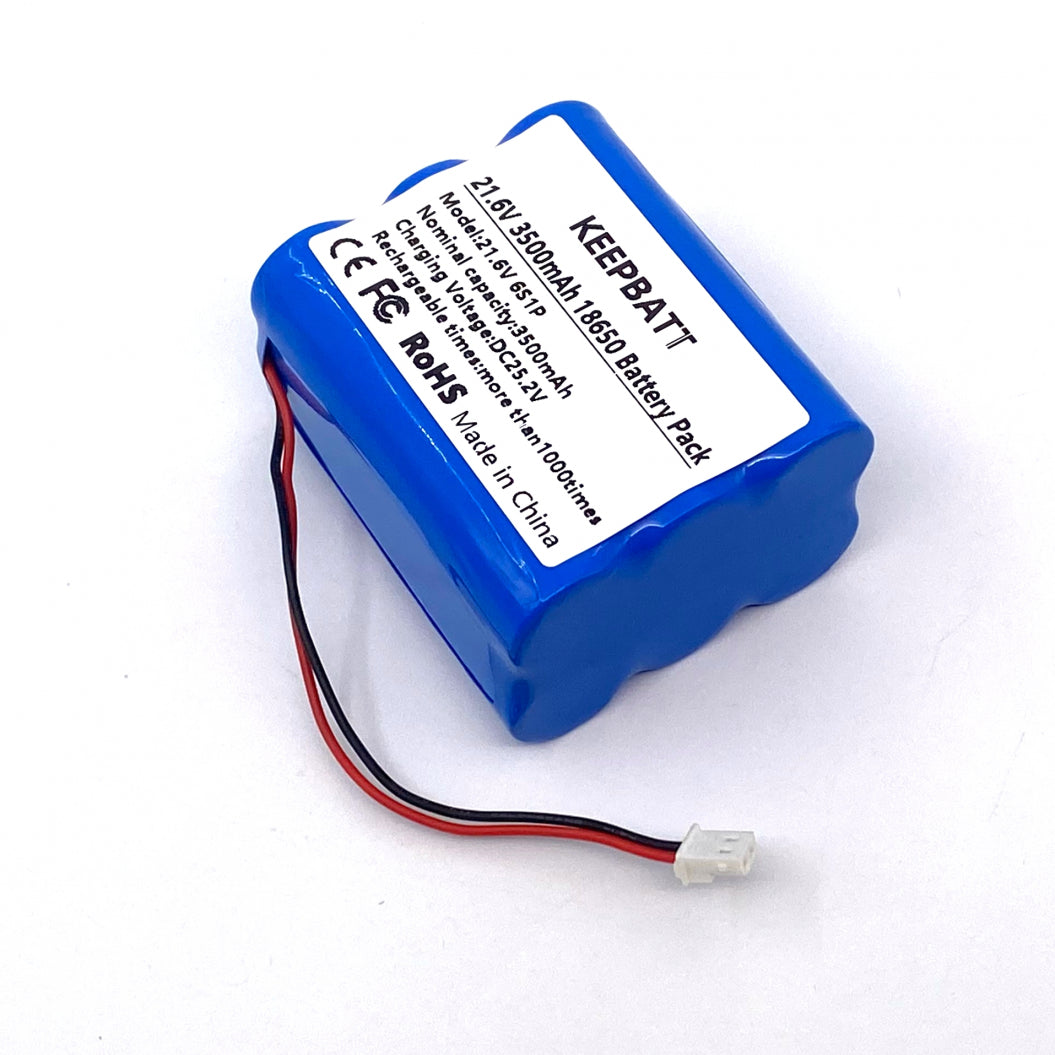 KEEFBATT 21.6V 3500mAh Bateria de Substituição para Ventilador Geek Aire