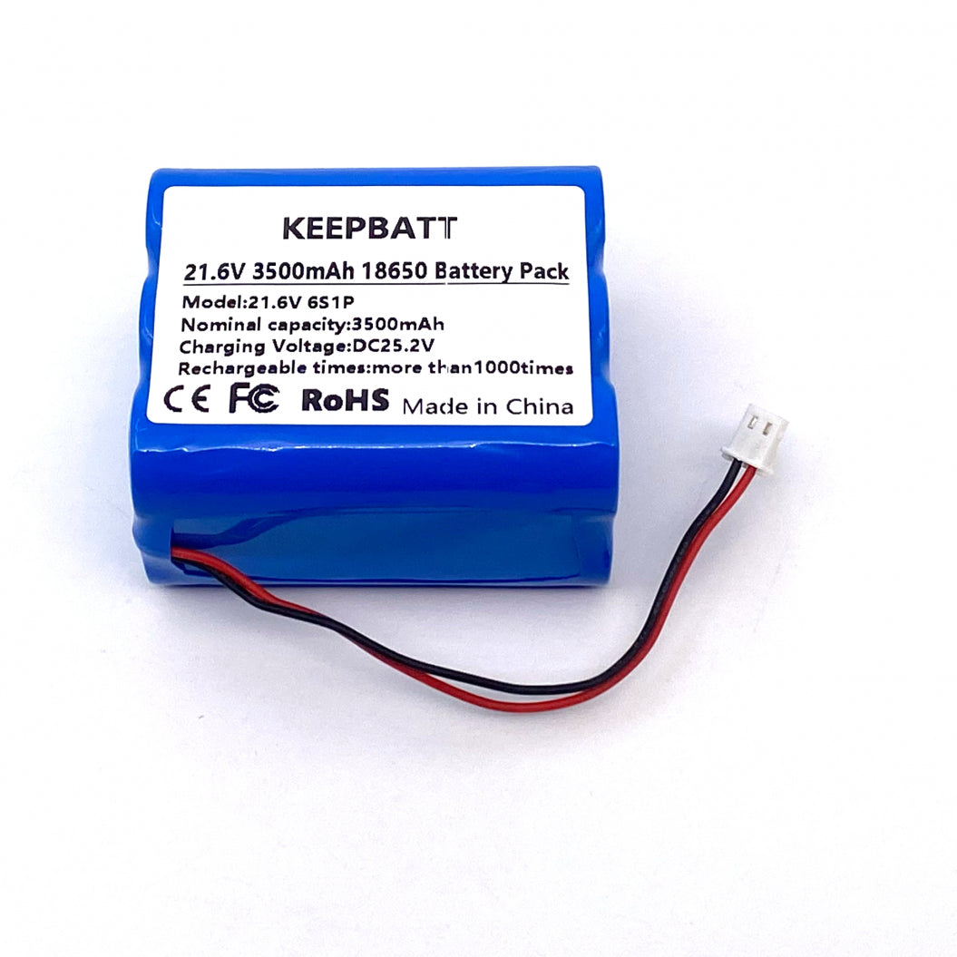 KEEFBATT 21.6V 3500mAh Bateria de Substituição para Ventilador Geek Aire