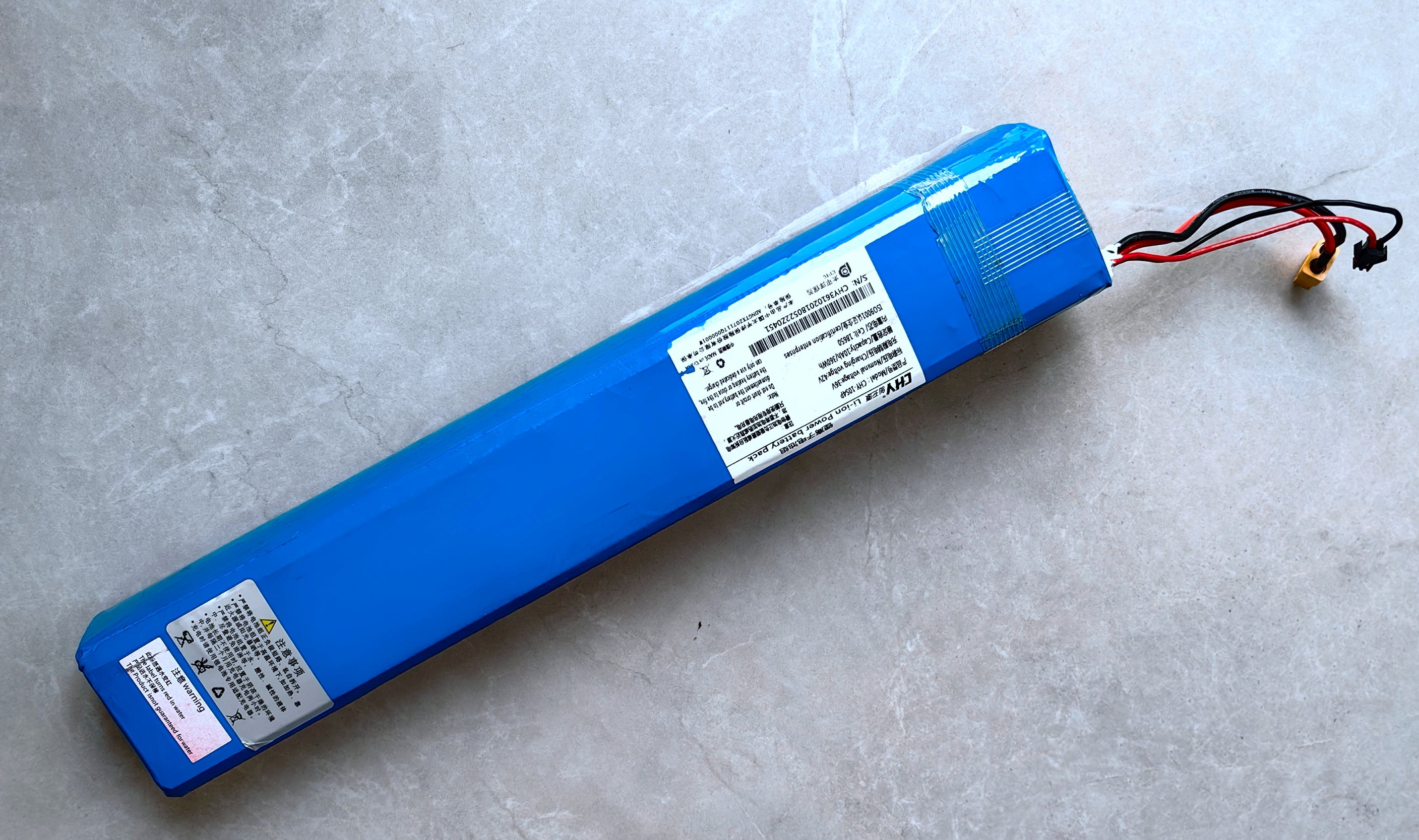 36V 10.4Ah Replacement Battery For Sailnovo MIHOVER Folding Bike-internal-Battery packs only