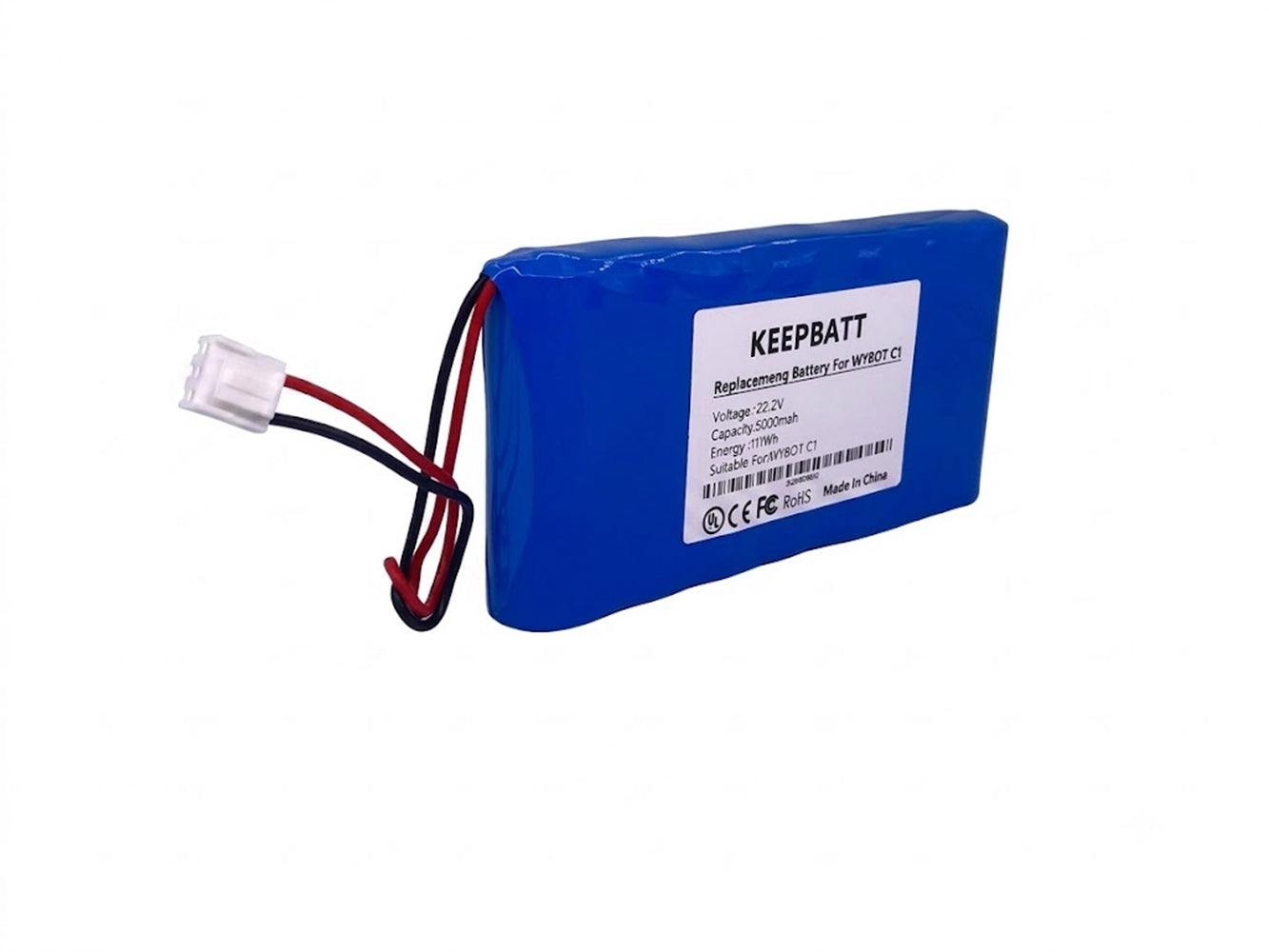 Replacement Battery Pack for WYBOT C1 WY210C Robotic Pool Vacuum – Premium 25.2V Lithium-ion Battery