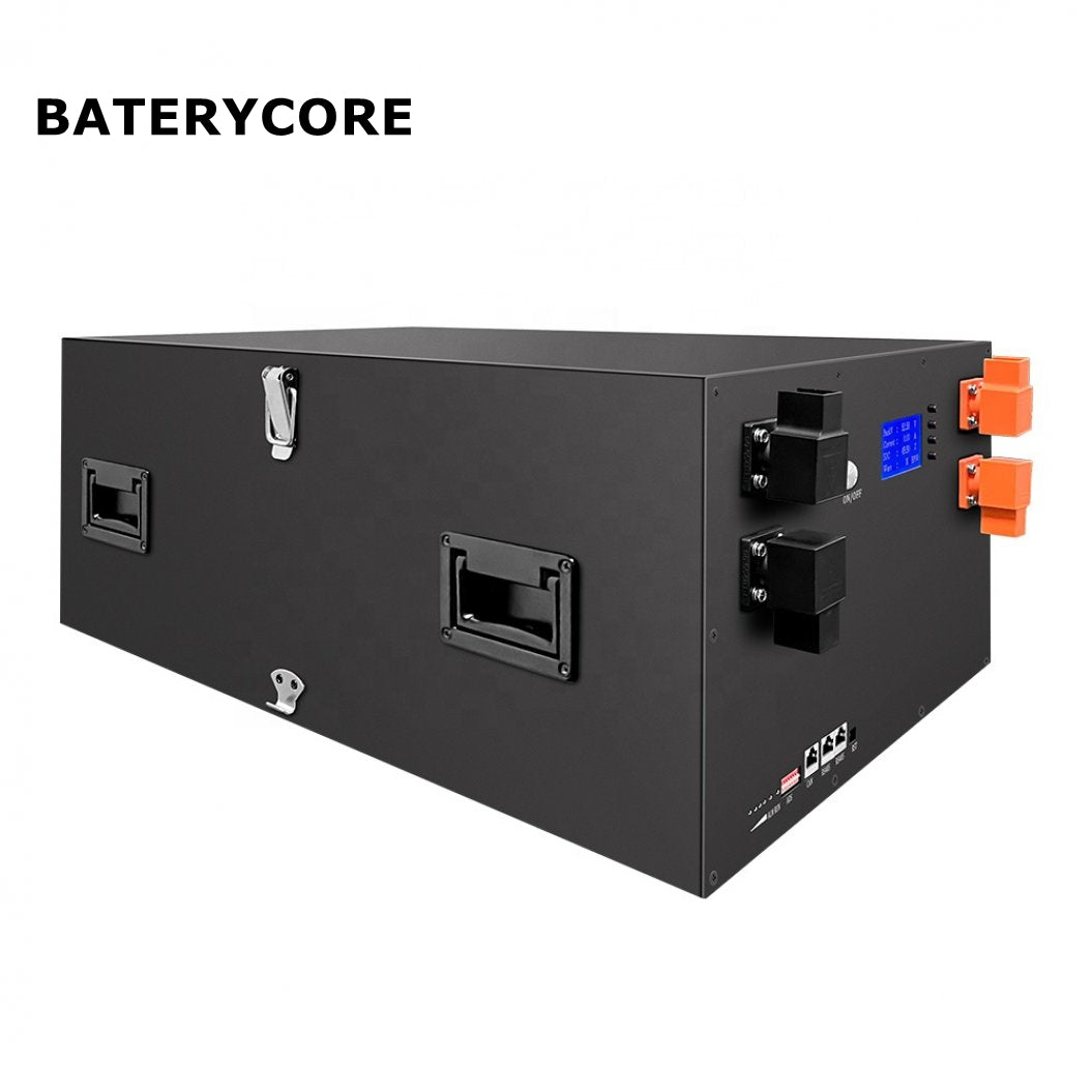 BATERYCORE Battery Case 16S 51.2V DIY Battery Kit 15KW Battery Pcak Box with BMS for 280Ah 302Ah 310Ah LFP Lifepo4 Battery Cell