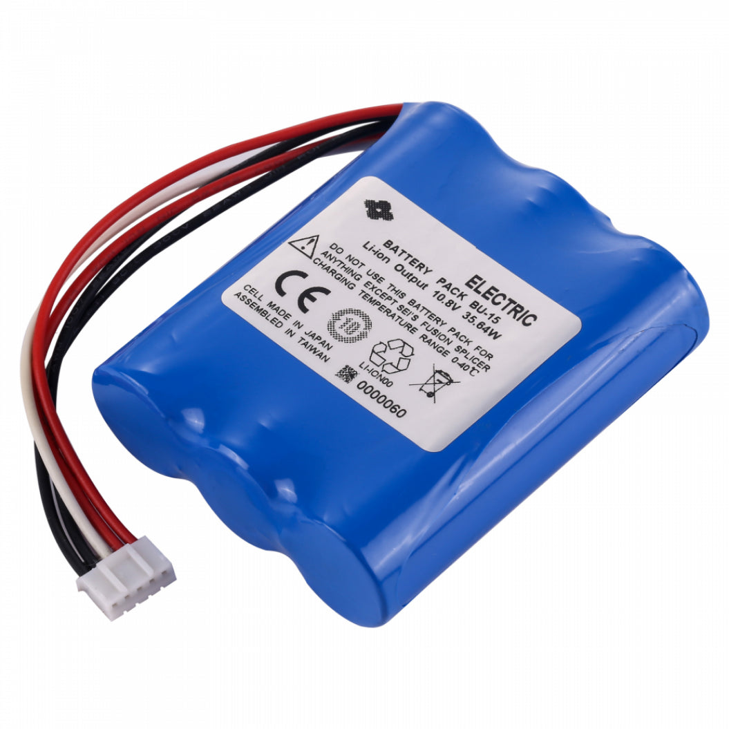 BU-15 10.8V 3400mAh Li-Ion Battery Pack for Sumitomo T-400S T-400ST BU-15 Fusion Splicer Battery