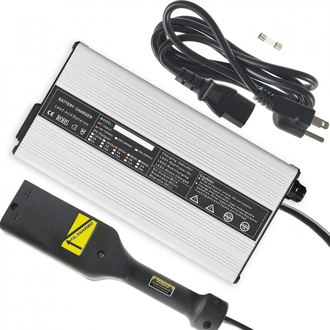 Cargador de batería de repuesto de 36 voltios y 5 amperios para carrito de golf EZGO TXT Medalist