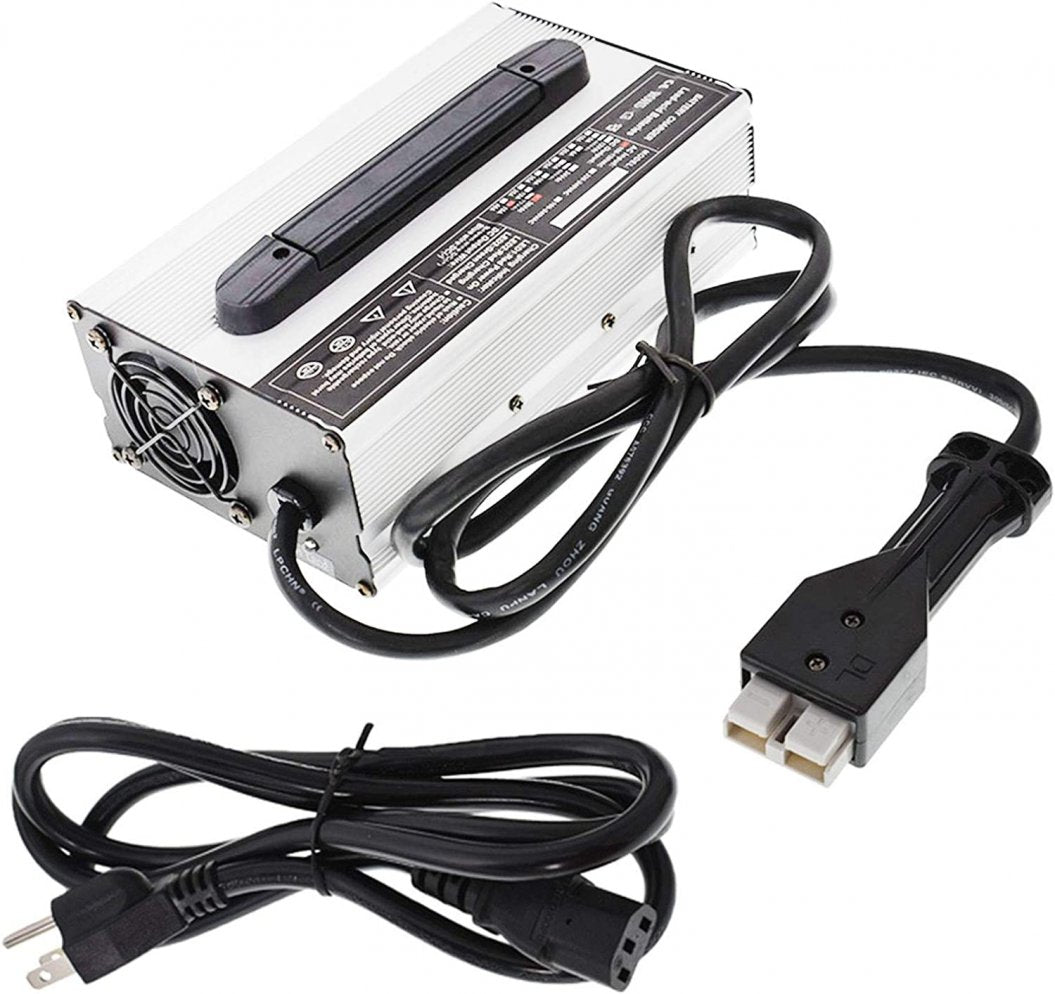 Cargador de batería de repuesto de 36 V y 15 A para carrito de golf EZGO Marathon con mango enchufable estilo SB50