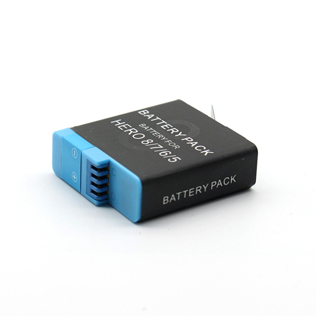 2개 1220mAh 3.85V 배터리, GoPro Hero8/7/6/5 Coyote 스포츠 카메라 AHDBT801용
