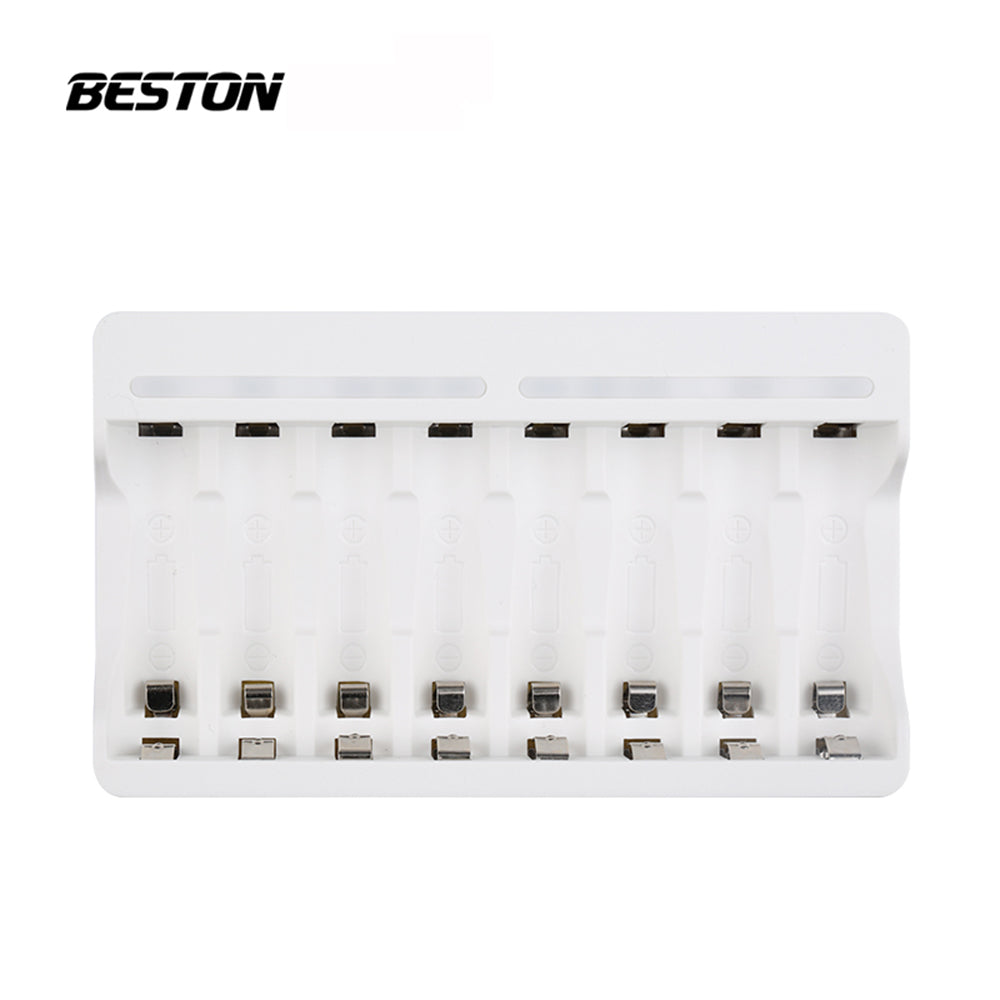 C9010 8 Channel Smart Fast Beston AA AAA Rechargeable Charger USB Charger