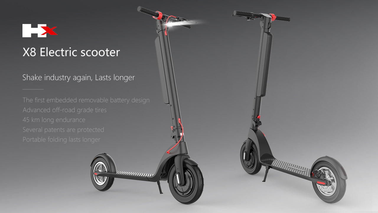 X8 Elektrische scooter 10 inch 36V 10AH 350W