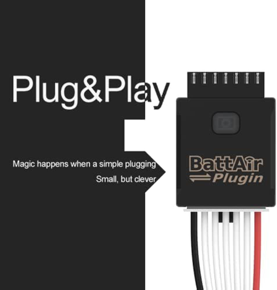 5 Stuks BattAir Plugin BMS Slimme Controller APP Bluetooth Besturing 3-4S ISDT