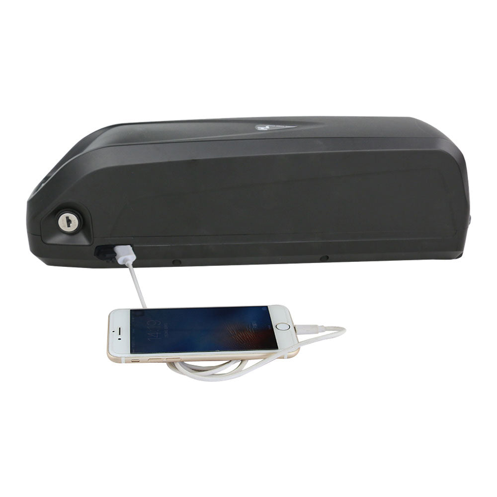 52V 13Ah battery lithium-ion Hailong Ebike battery with BMS USB for motor emergency backup S039-3