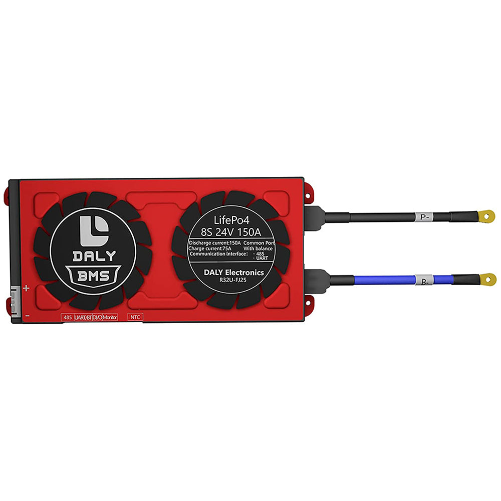 Placa BMS Inteligente Daly LiFePO4 8S 24V 150A com Bluetooth 20 95 212