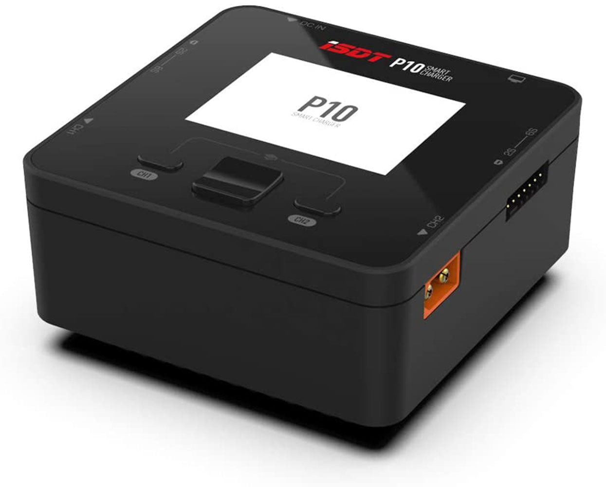 Cargador de equilibrio de batería Lipo P10 400W 16A ISDT DC 250WX2 Dual para modelos RC 1-6S Li-ion Life NiCd NiMH LiHV PB