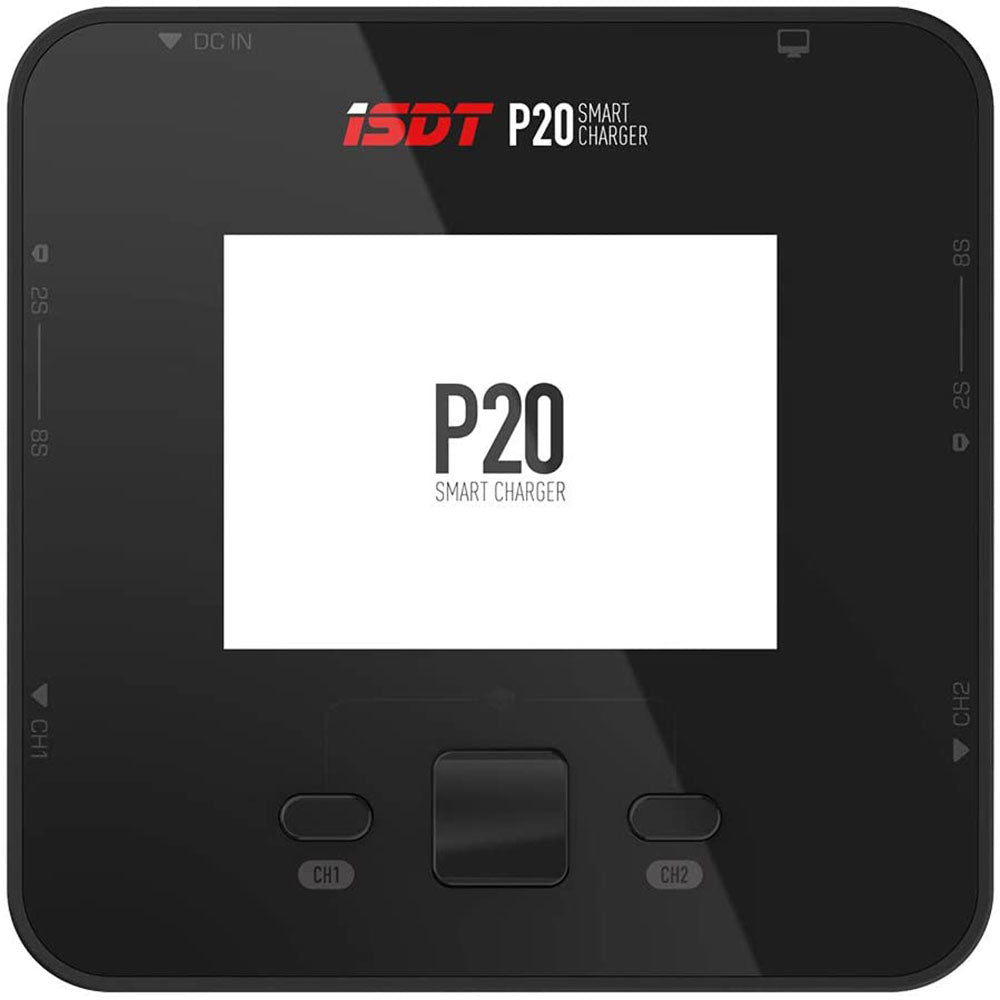 Chargeur d'équilibrage de batterie Lipo P20 800W 35A ISDT DC 500WX2 double pour modèles Rc 1-8S Li-ion Life NiCd NiMH LiHV PB