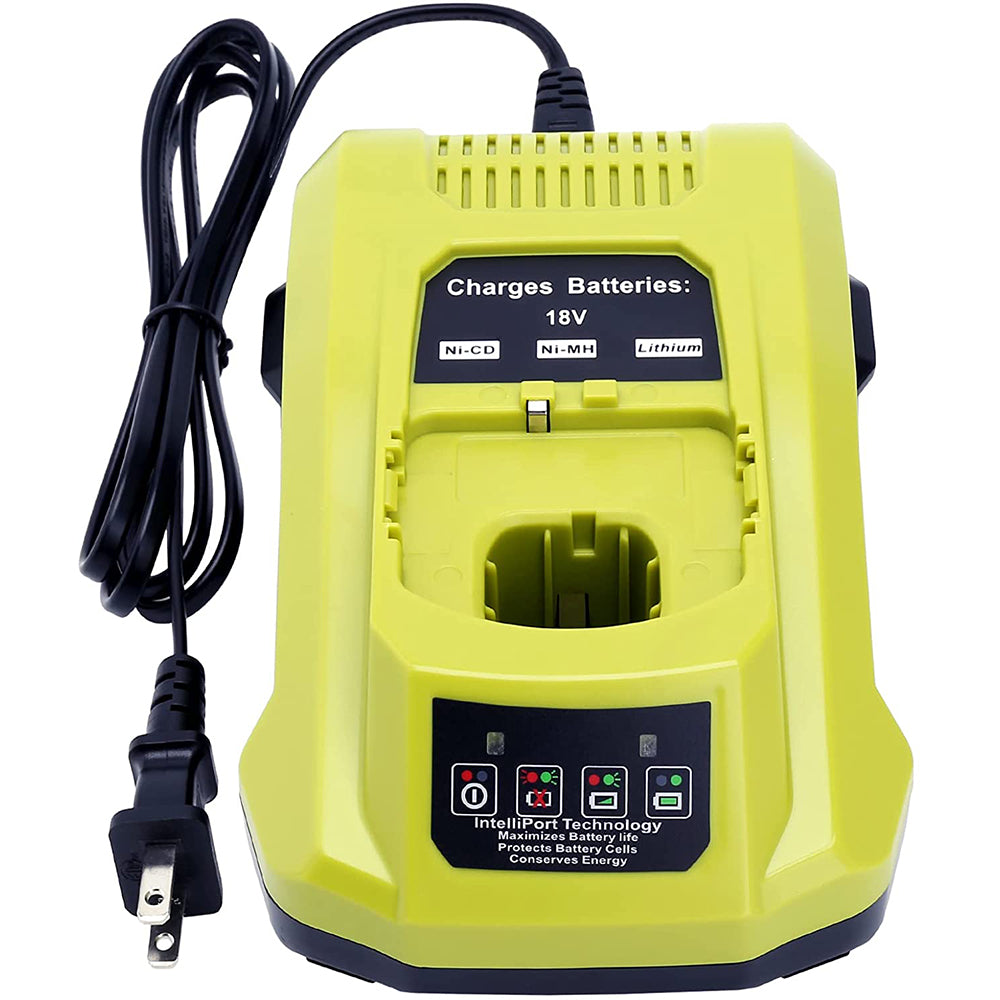 Battery charger compatible with Ryobi 12V-18V One+ Lithium-Ion NiCad NiMh Battery P102 P108 P189 P197 P103HP Battery PBP002 PBP005