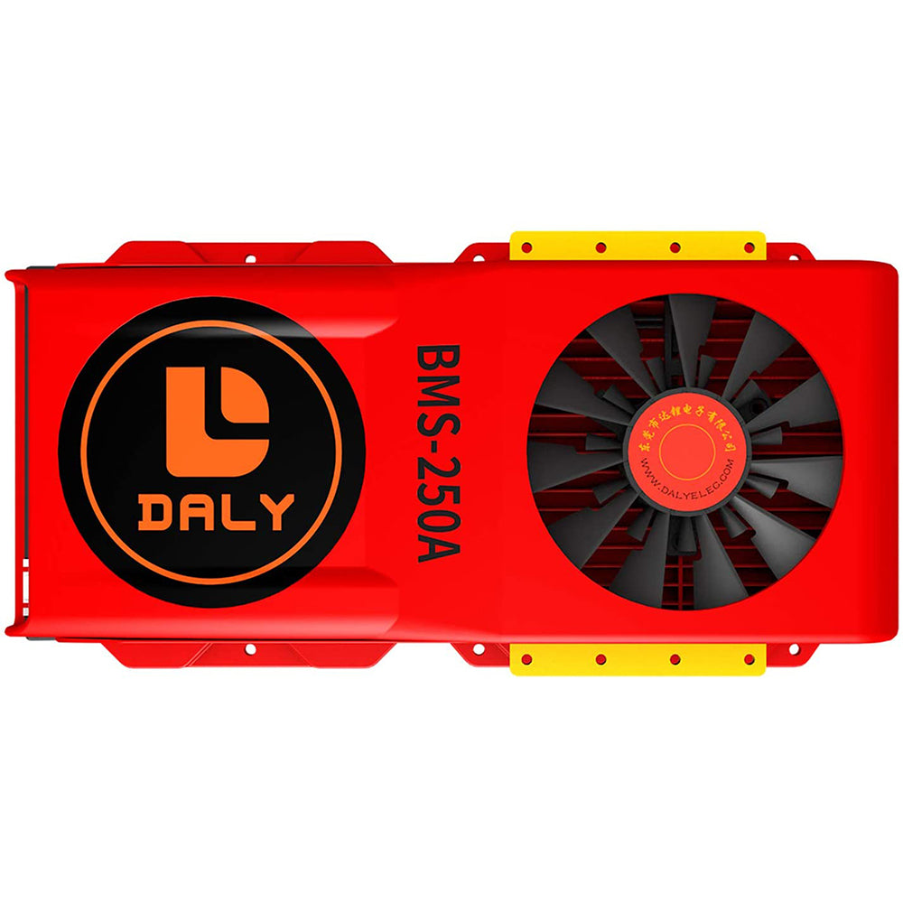 Daly Smart BMS Lifepo4 4S 12V 250A Bluetooth BMS FAN Board 52 130 235