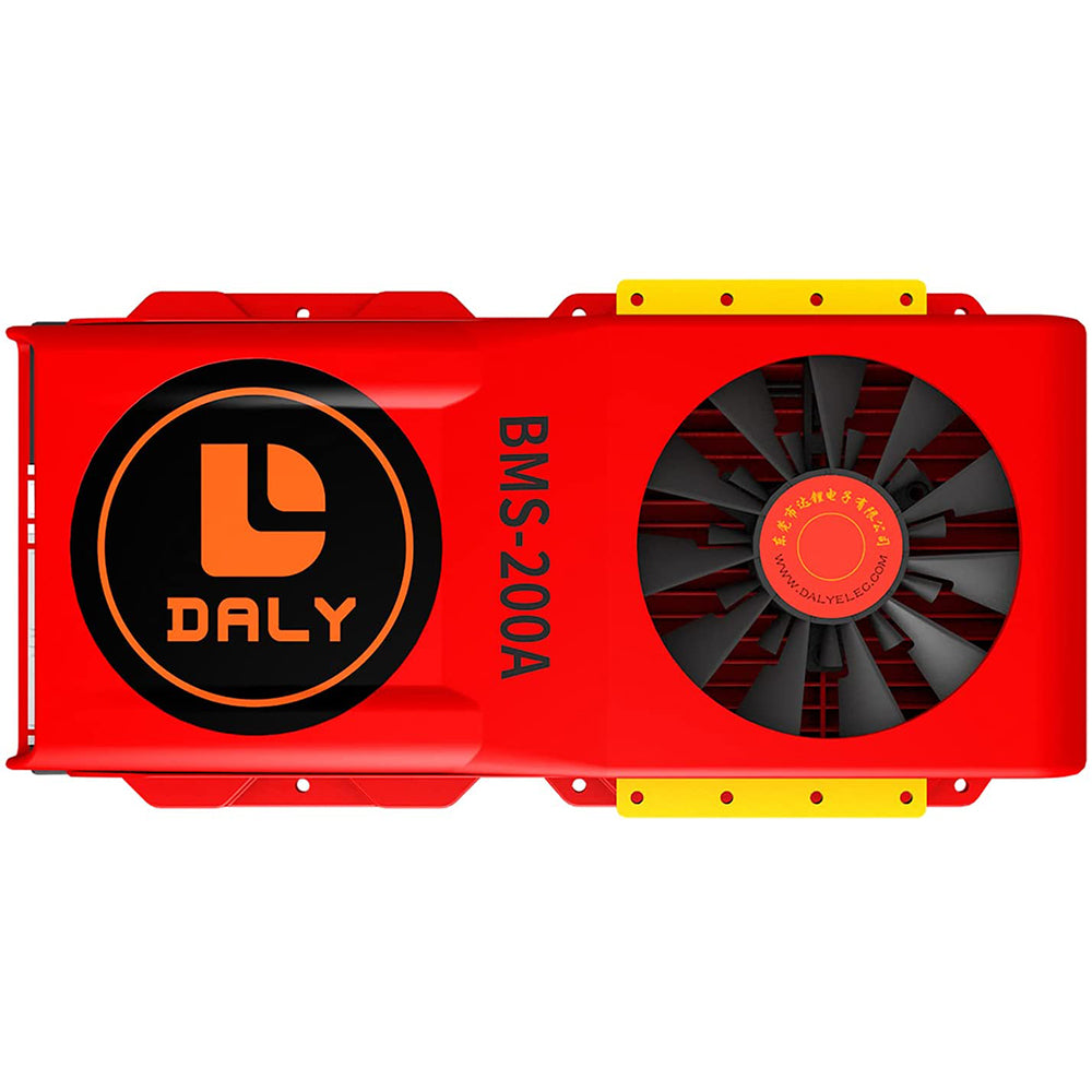 Daly Smart BMS LifePO4 24S 72V 200A Bluetooth BMS FAN Board 52 130 235
