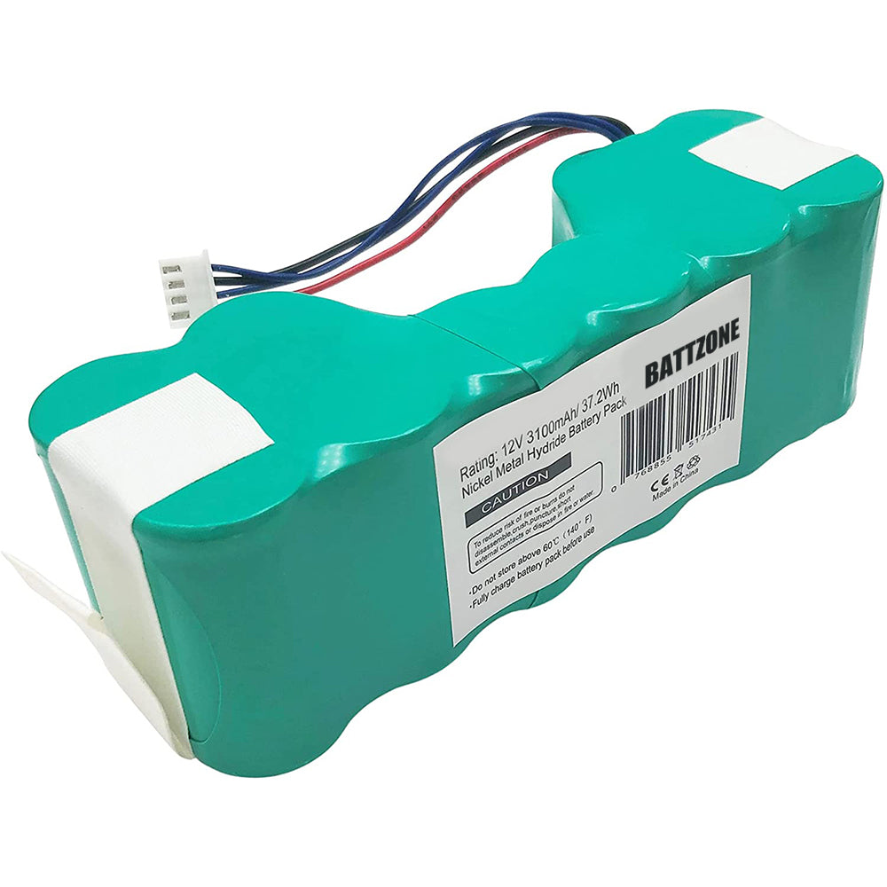 12V 3100mAh 배터리 - Ecovacs 로봇 청소기 DM88, DD35, DE33, DE35, DG716, DG710, OZMO 610, 901, 902, DD46.11 호환