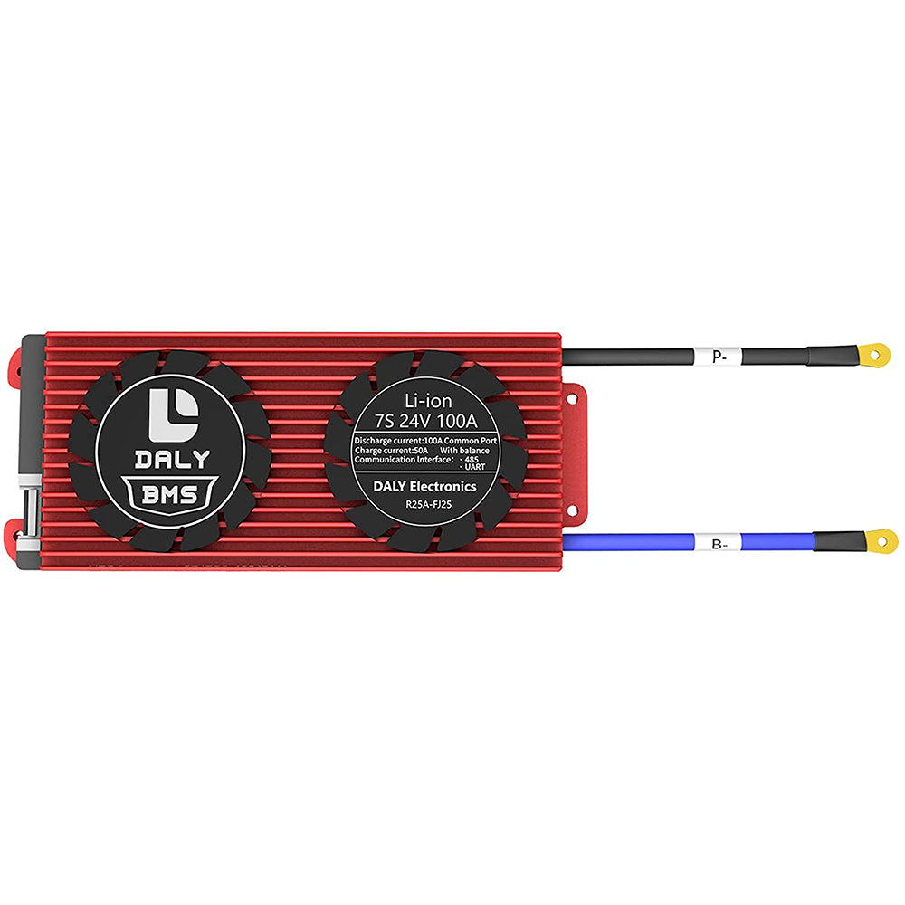 Daly smart bms Li-ion 7S 24V 100A bluetooth BMS board 2465166