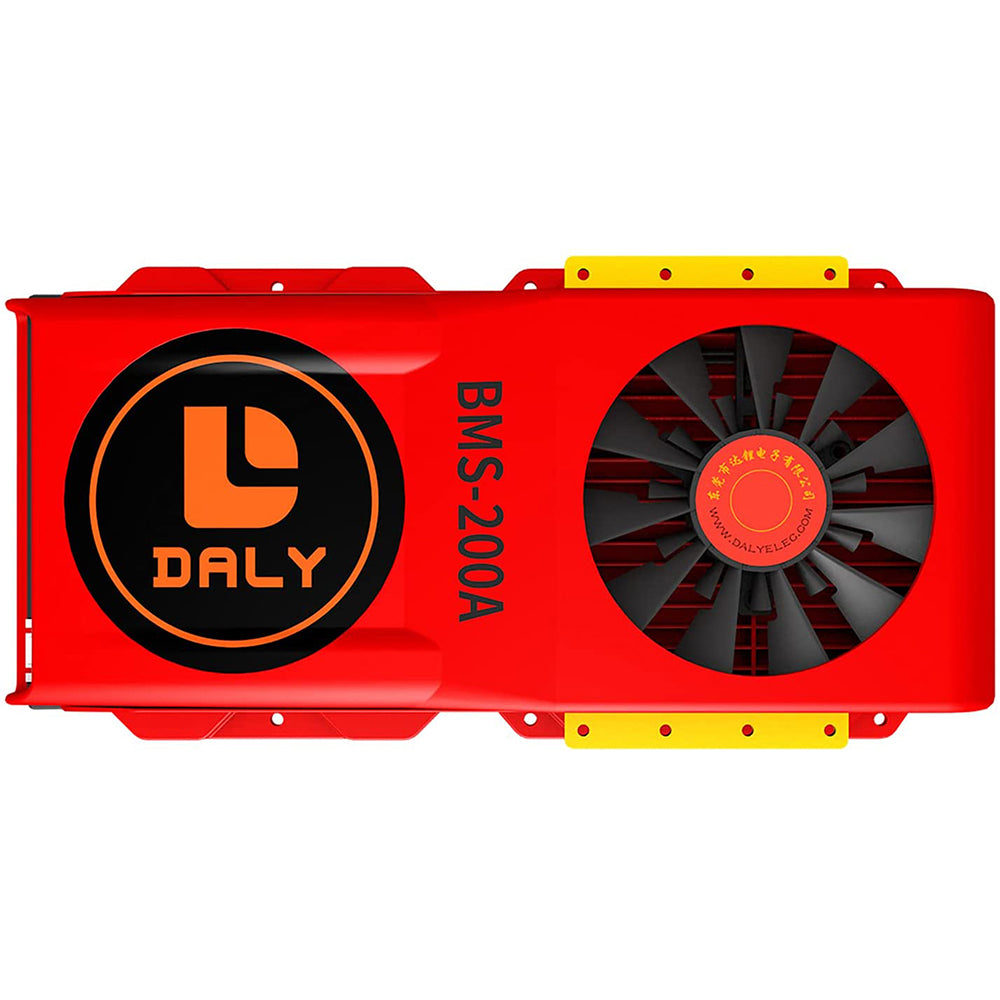 Daly smart bms Li-ion 7S 24V 200A bluetooth BMS FAN board 52130235