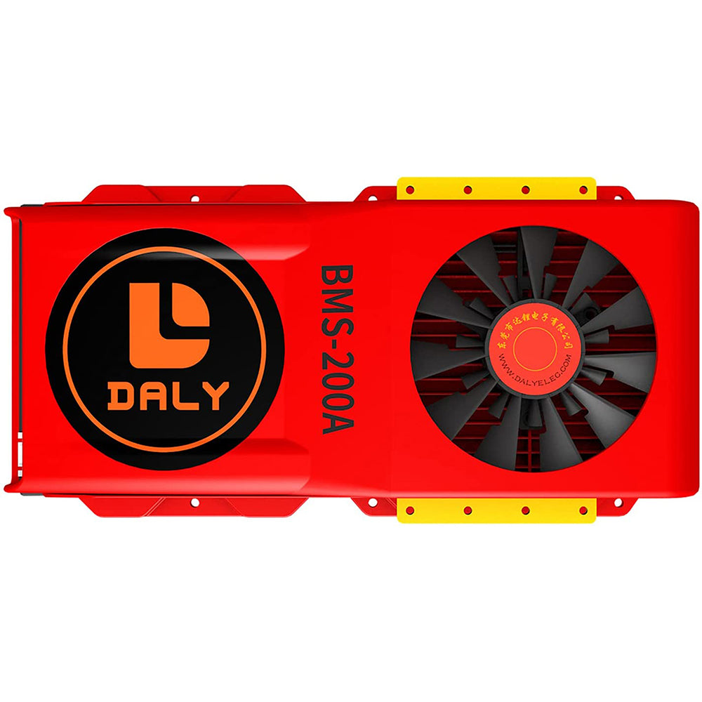Daly smart bms Li-ion 3S 12V 200A bluetooth BMS FAN board 52 130 235
