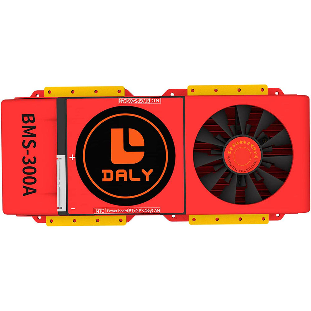 Daly Smart BMS LiFePO4 16S 48V 400A e Li-ion 16S 60V 400A com Bluetooth e FAN Board (Modelo 52 130 257)
