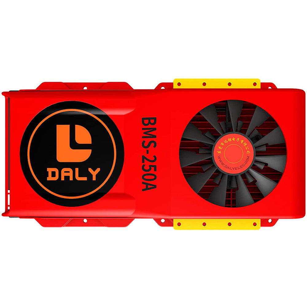 Daly smart bms Li-ion 3S 12V 250A bluetooth BMS FAN board 52 130 235