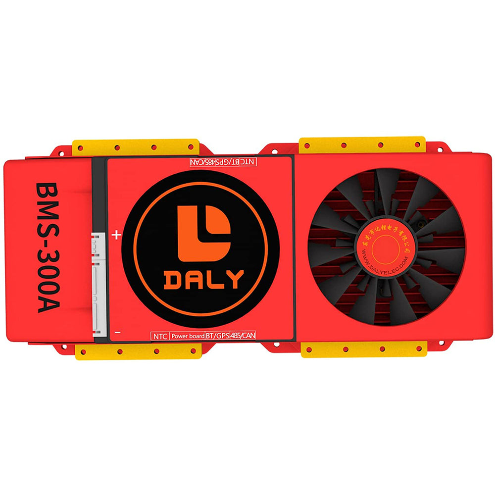 Daly Smart BMS LiFePO4 20S 60V 300A / Li-ion 20S 72V 300A Bluetooth BMS FAN Board 52 130 257