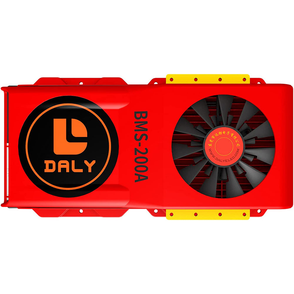 Daly Smart BMS LiFePO4 16S 48V 200A e Li-ion 16S 60V 250A com Bluetooth e Ventoinha (Modelo 52 130 235)