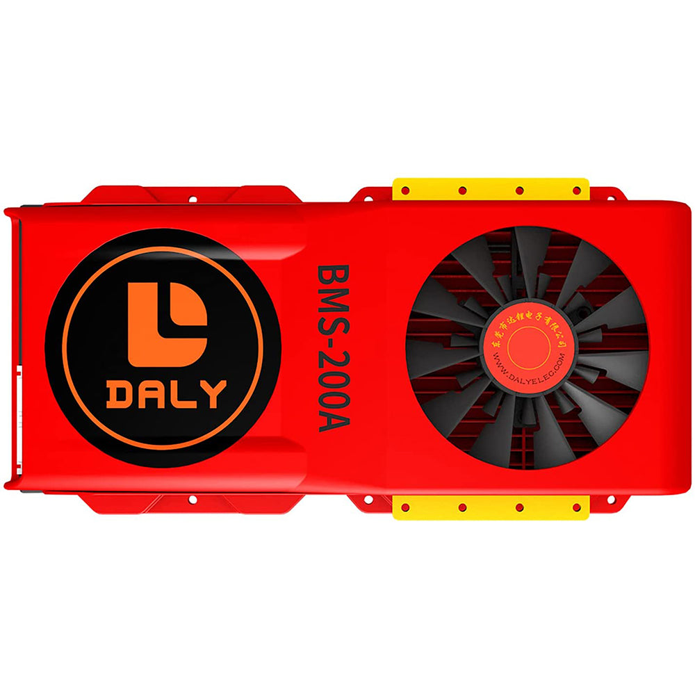 Daly smart bms Lifepo4 12S 36V 200A bluetooth BMS FAN board 52 130 235