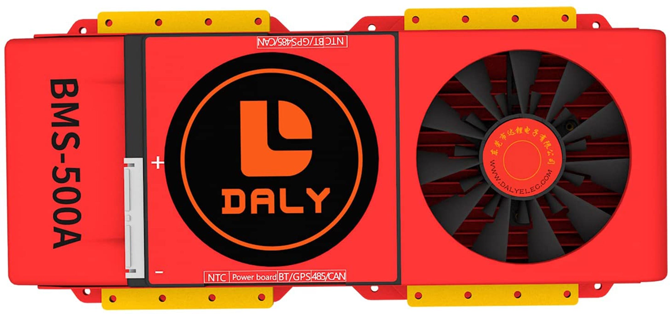 Daly smart bms Lifepo4 16S 48V 500A Li-ion 16S 60V 500A bluetooth BMS FAN board 52 130 257