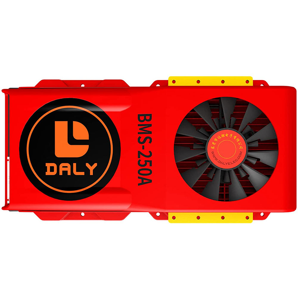 Daly Smart BMS Li-ion 14S 48V 250A Bluetooth BMS FAN Board 52 130 235