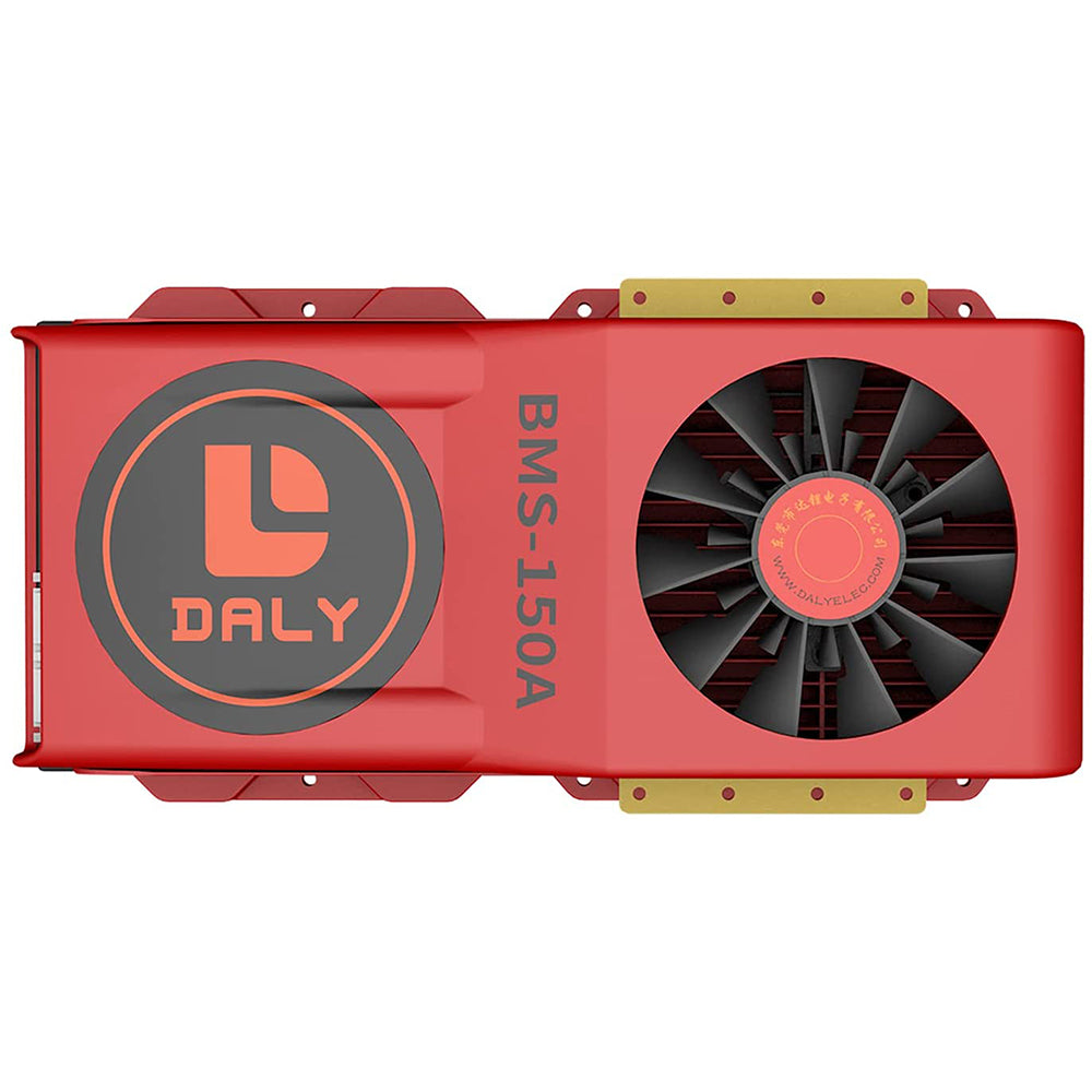 Daly BMS Inteligente Li-Ion 13S 48V 150A Bluetooth BMS Placa FAN 50 120 209